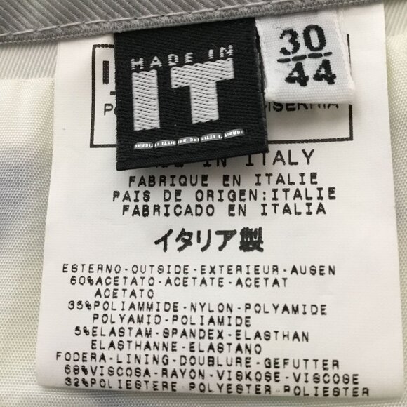 VTG VERSACE JEANS Couture RARE Starfish Print Skirt White Blue Yellow IT 44 30 - Picture 9 of 11